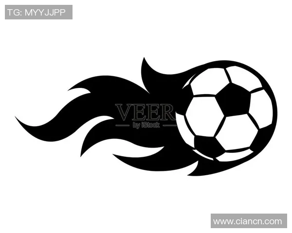 阳光下的足球明星卡通形象尽显活力与魅力的趣味插画